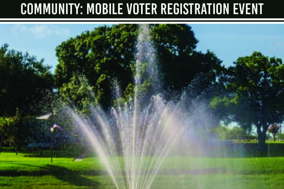 Mobile Voter Registration Event